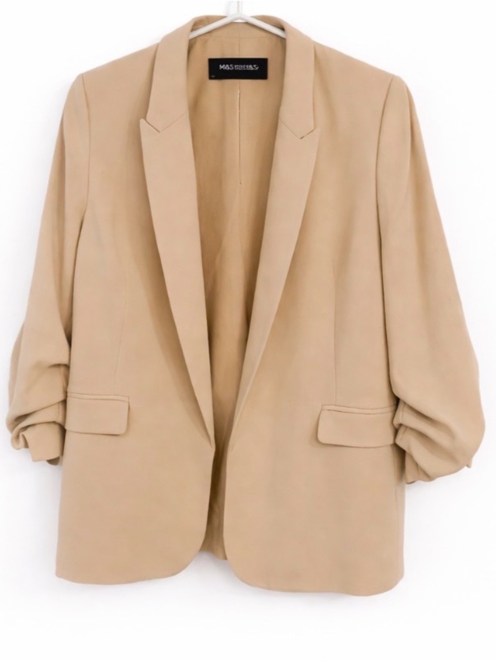 2 for $50 MARK & SPENCER Beige Tailored Blazer